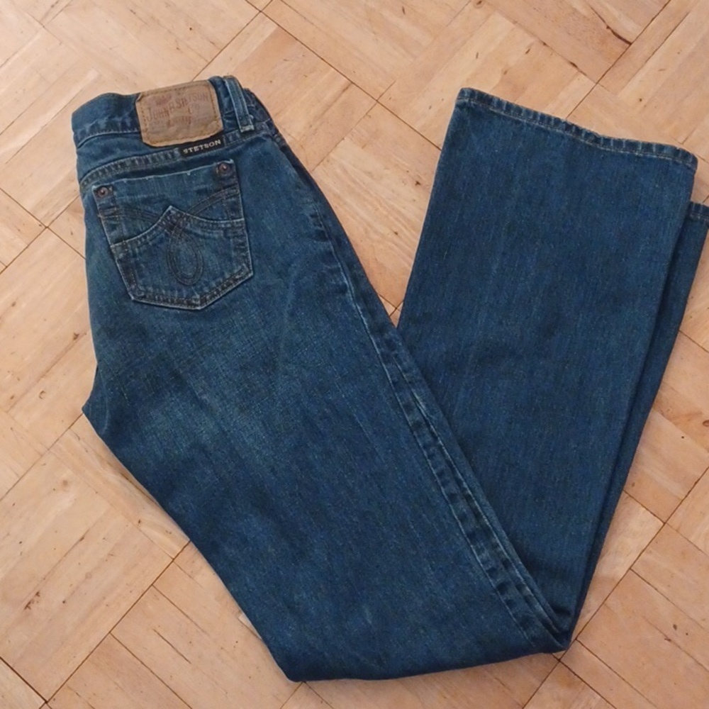 Stetson jeans women's size 6 long no. 816 classic boot cut